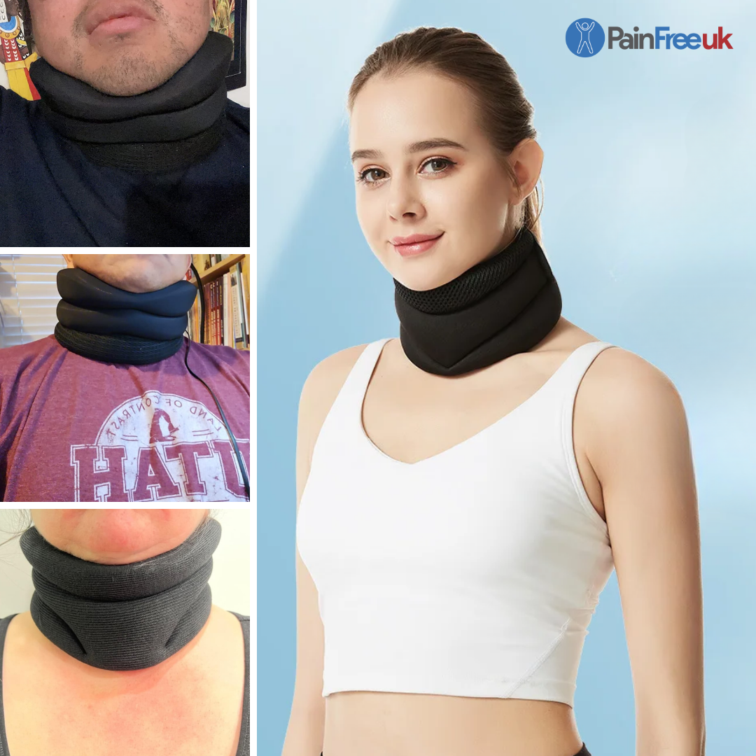 1x Pain Free UK™ SnoreStop - Sleep Apnea & Snoring Relief Neck Brace*