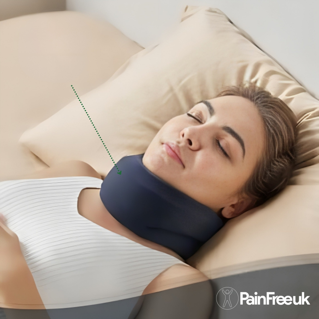Pain Free UK™ SnoreStop - Sleep Apnea & Snoring Relief Neck Brace*