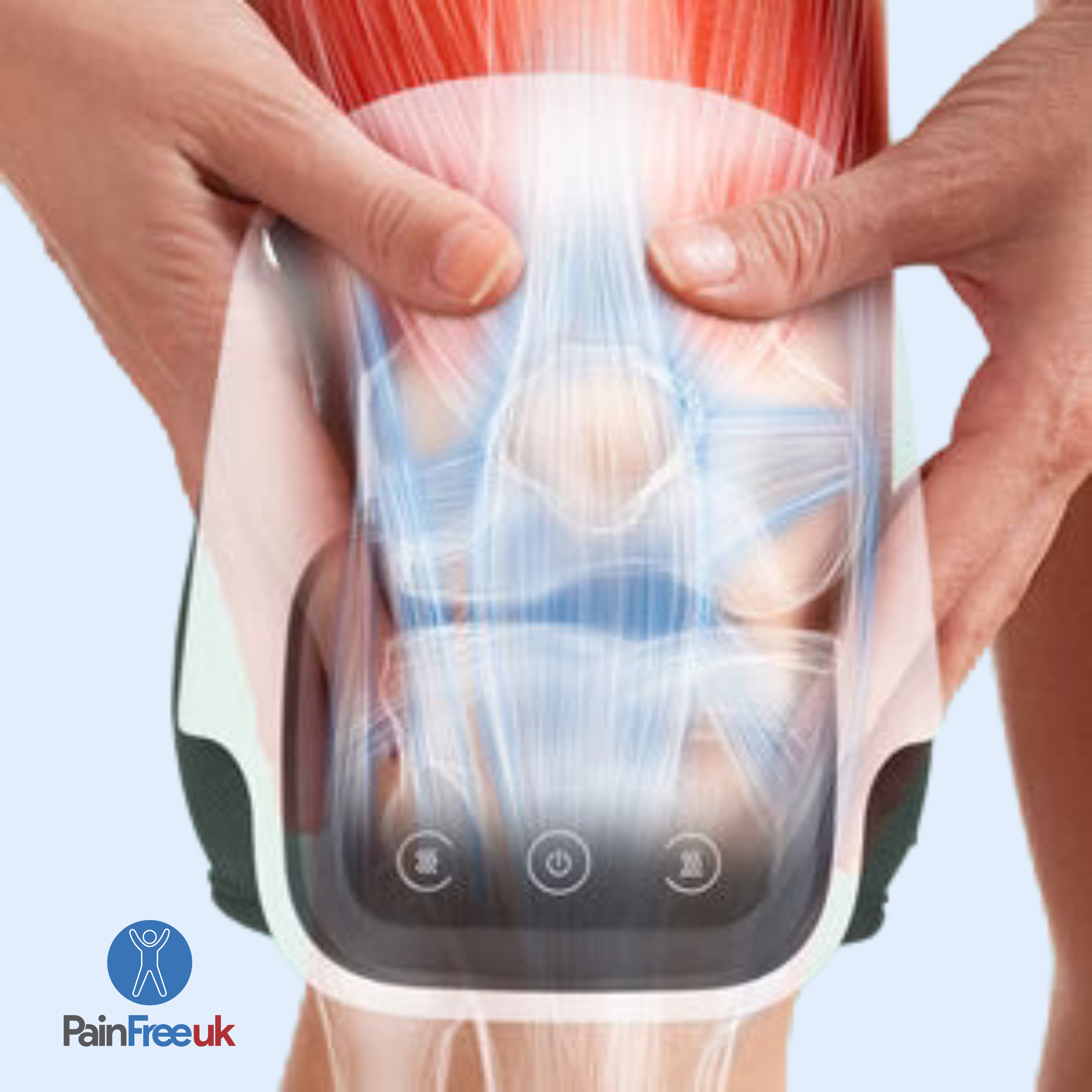 Pain Free UK™ Knee Massager - Temporary Relief From Joint Pain in Just 15 Minutes a Day*